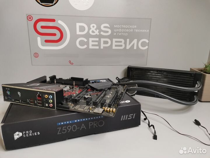 Материнская плата ROG strix Z390-H +Intel i7-9700K