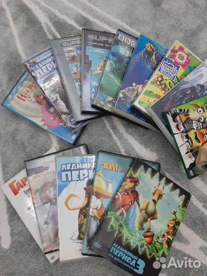 Dvd диски с мультиками