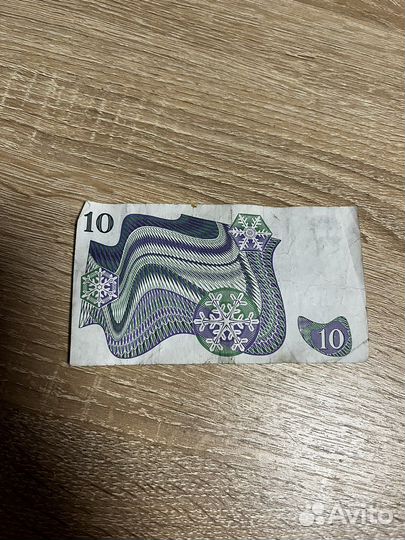 Банкнота Швеция 10 крон