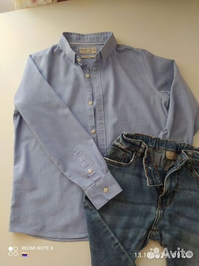 Рубашка zara 134