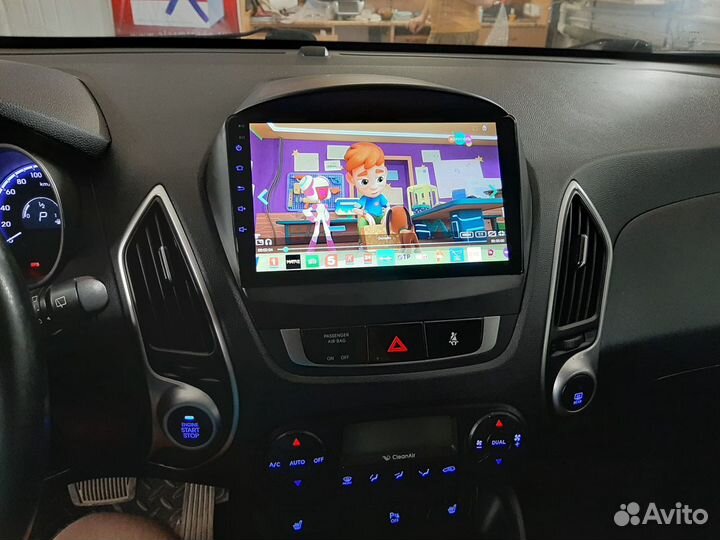 Android магнитола для Hyundai IX35, есть Teyes