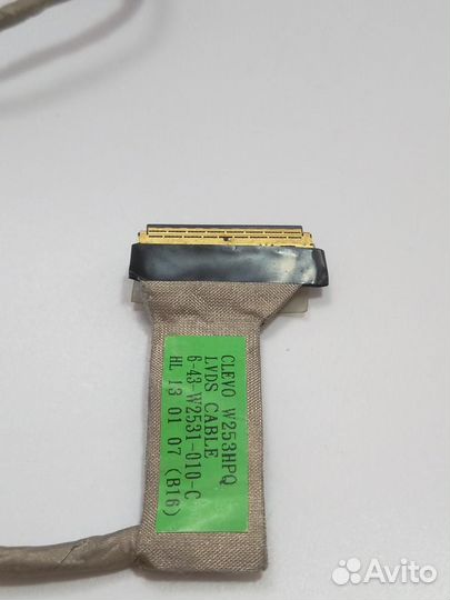 Шлейф матрицы 6-43-W2531-010-C для ноутбука DNS W2