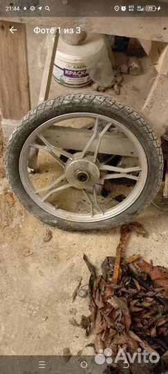 Колеса на мопед alpha/дельта