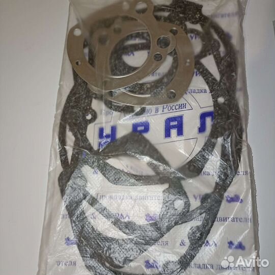 Ремкомплект прокладок на мотоцикл урал