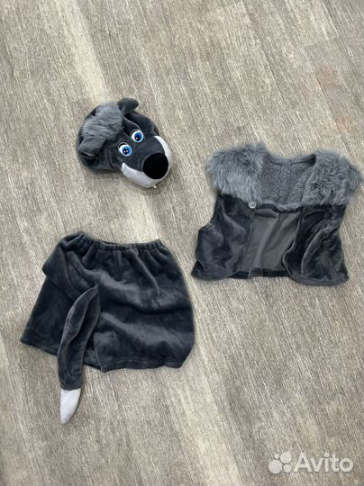 Новогодний костюм волка