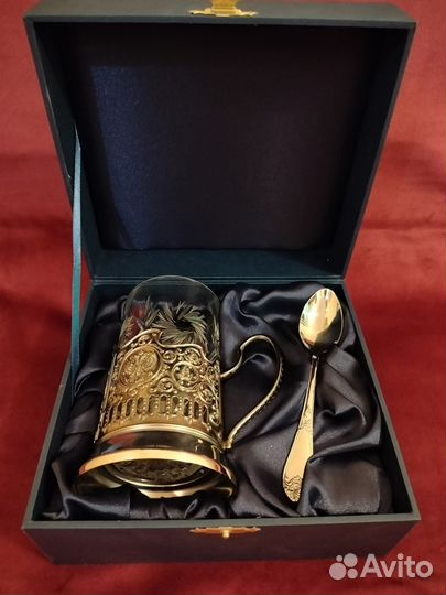 Подстаканник мельхиор Кольчунино