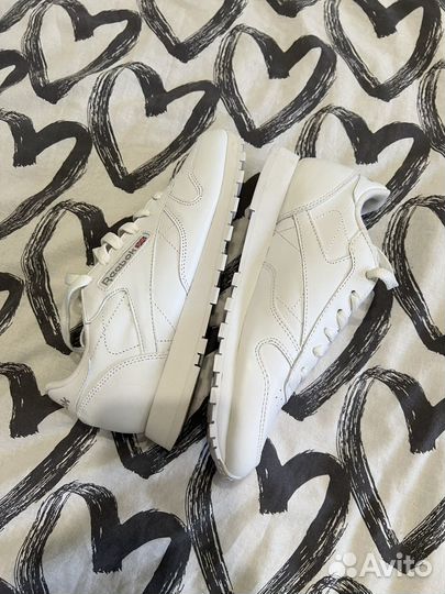 Кроссовки Reebok Classic leather 2232 white