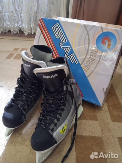 Коньки хоккейные 44 размер