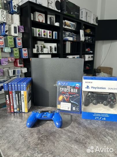 Sony playstation PS4 pro 1tb 70 игр гар.3 месяца