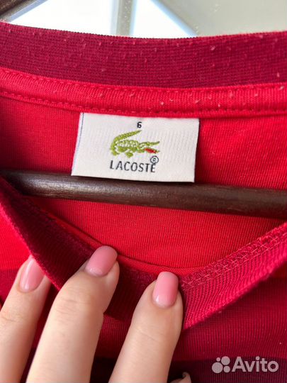 Оригинальная футболка мужская lacoste