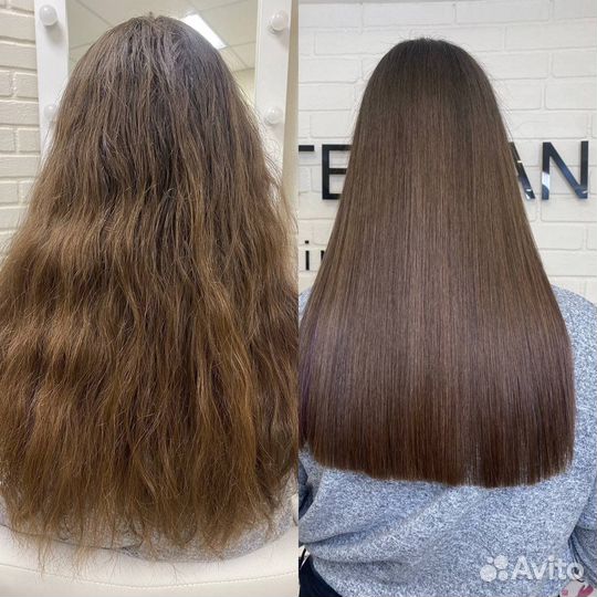 Кератин, ботокс для волос, выпрямление