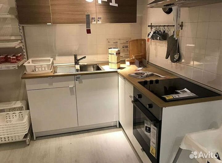 Кноксхульт навесные шкафы.Цв.ясень120х75-2шт