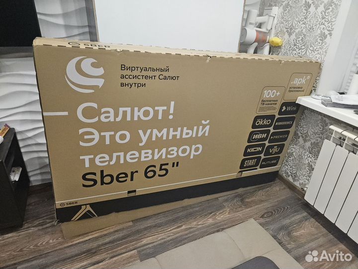 Телевизор Sber 65 дюймов