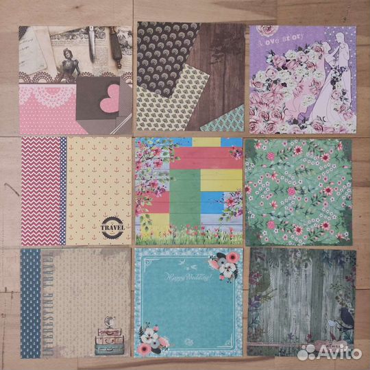 Бумага для скрапбукинга
