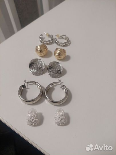 Серьги набор