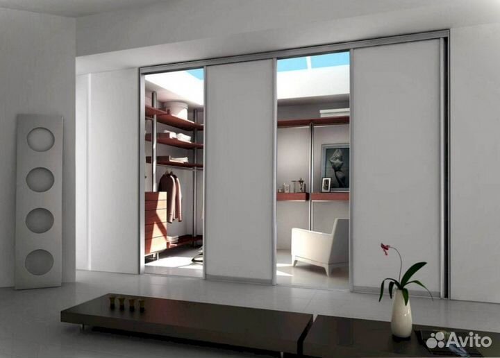 Стеклянная перегородка