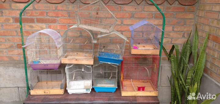 Клетки для певчих птиц