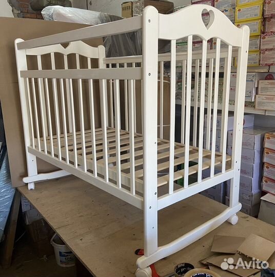 Кроватка детская Incanto Sofi, колесо-качалка