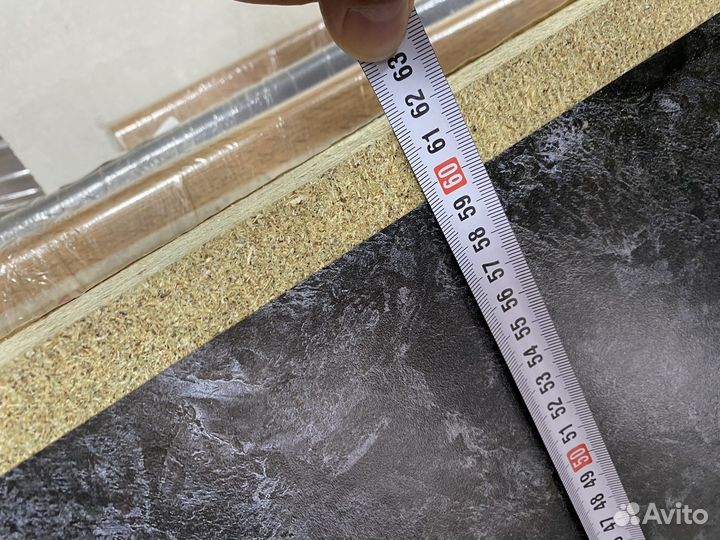 Столешница новая кухонная 38мм пластик куски