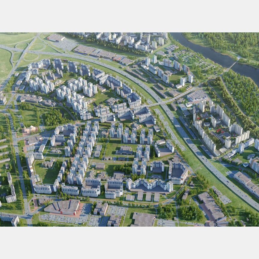 1-к. квартира, 33,4 м², 6/21 эт.