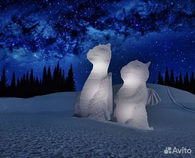 Светильник новогодний