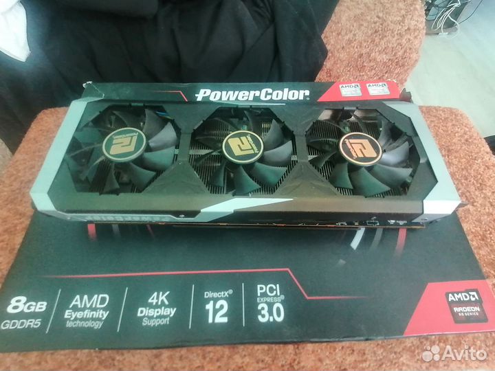 Видеокарта Radeon r9 390