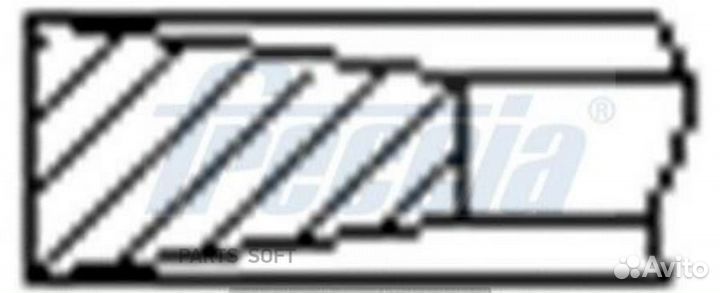 Freccia FR10-249500 Комплект поршневых колец на 1