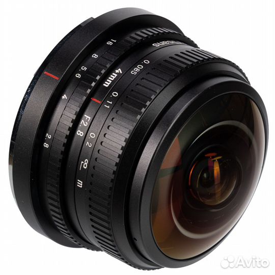 Объектив 7artisans 4mm F/2.8 Canon (EOS-M Mount)