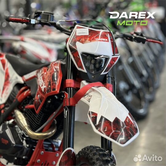 Мотоцикл Эндуро darex alga 300 RED 2025