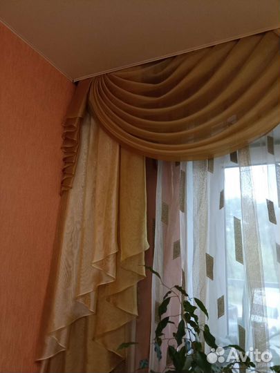 Ламбрекен с тюлью