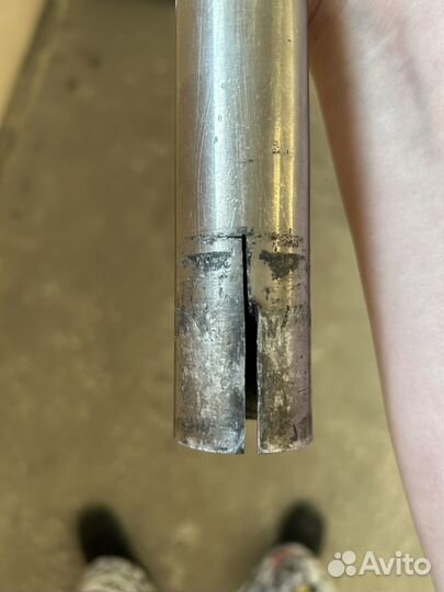 Титановый руль для самоката