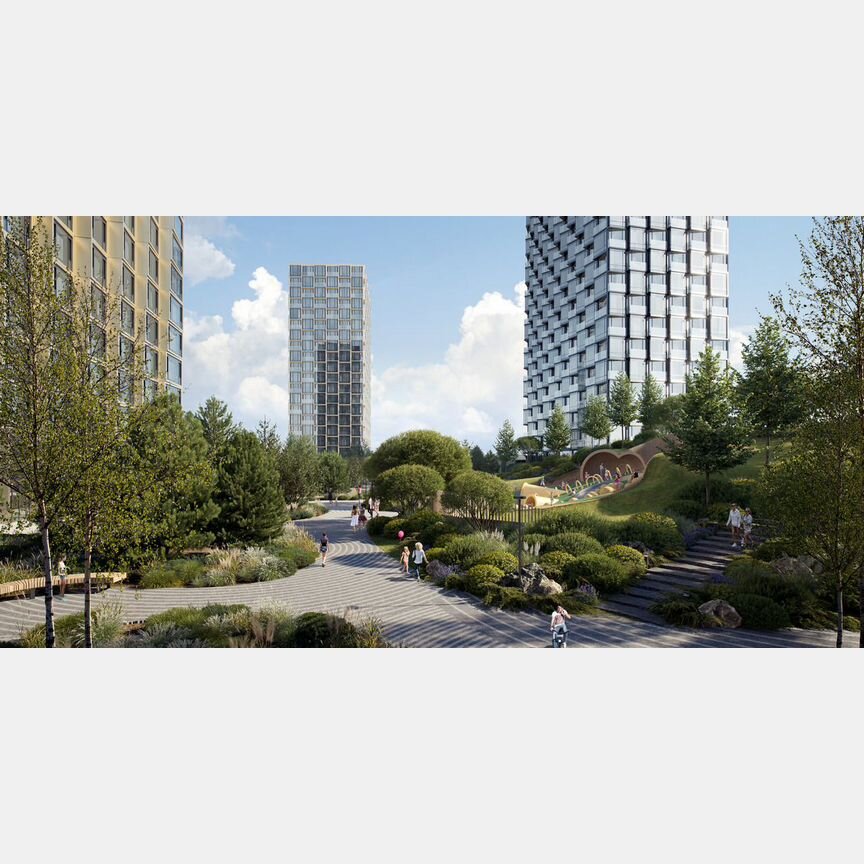 3-к. квартира, 90,5 м², 24/47 эт.