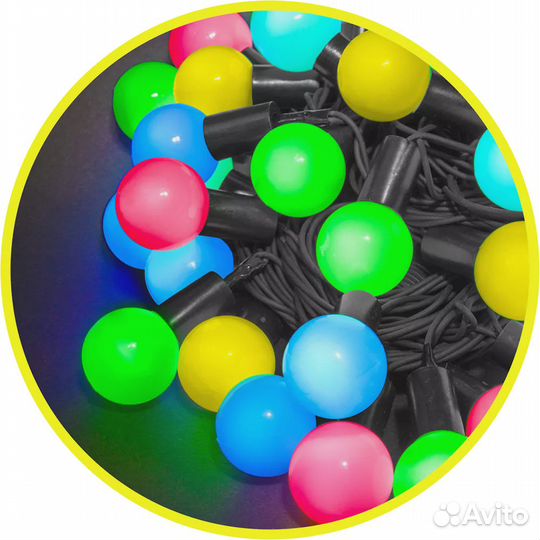 Гирлянда с насад. 