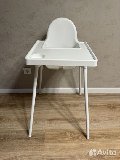 Стульчик для кормления с чехлом IKEA