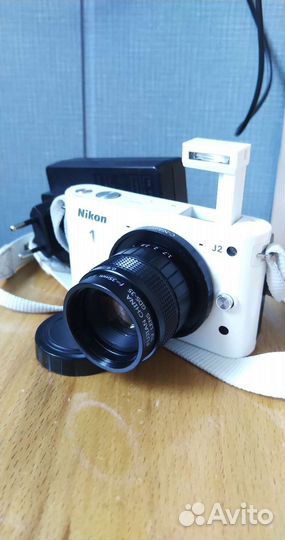 Nikon 1 J2 с объективом f:1.7