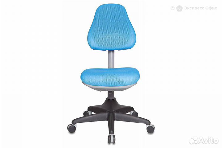 Кресло компьютерное детское Бюрократ KD-2/BL/TW-55