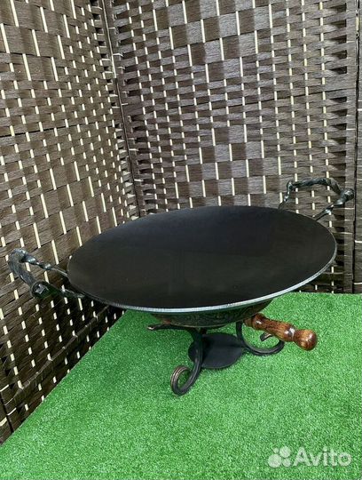 Садж из вороненой стали 45 см