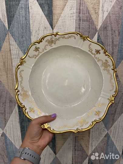 Блюдо фарфор ГДР
