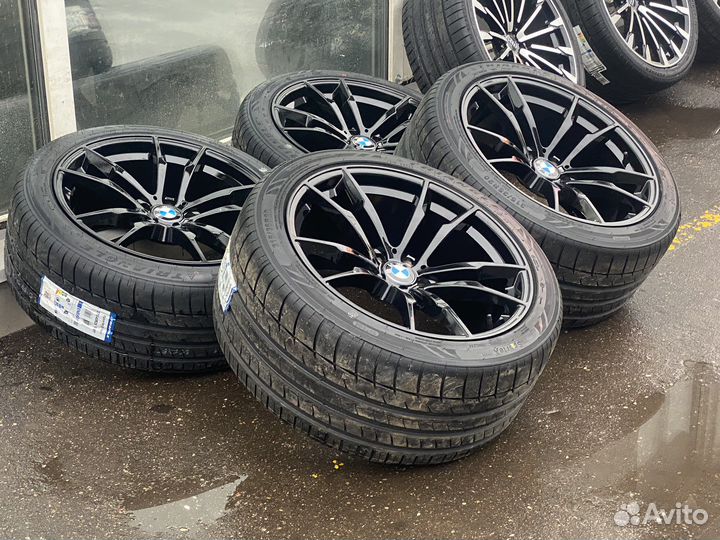 Колеса bmwx5 e70 r20 611 black +triangl