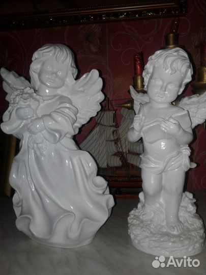 Статуэтки фигурки ангелов,атланты