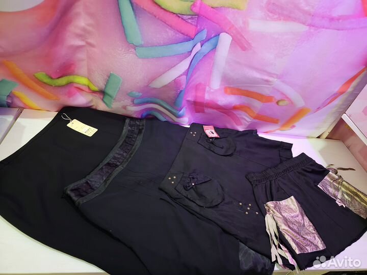 Огромный пакет вещей на девочку от 152