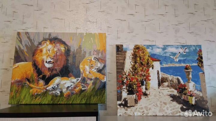 Картины по номерам готовые