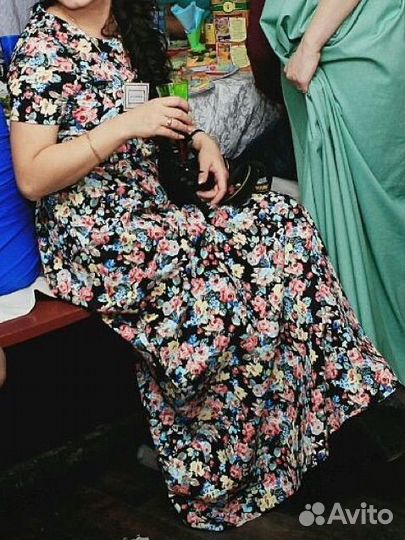 Платье длинное