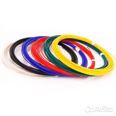 Набор ABS пластика для 3D ручки, 6 цветов