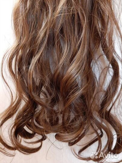 Накладные волосы на заколках