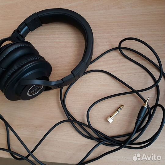 Наушники audio technica ath m40x