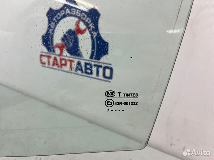 Стекло двери переднее левое Kia Spectra ижевский