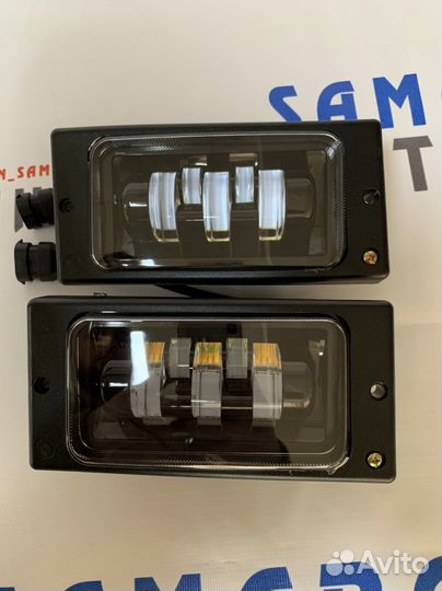 Противотуманки лед 5 линз на ваз 2110-2115