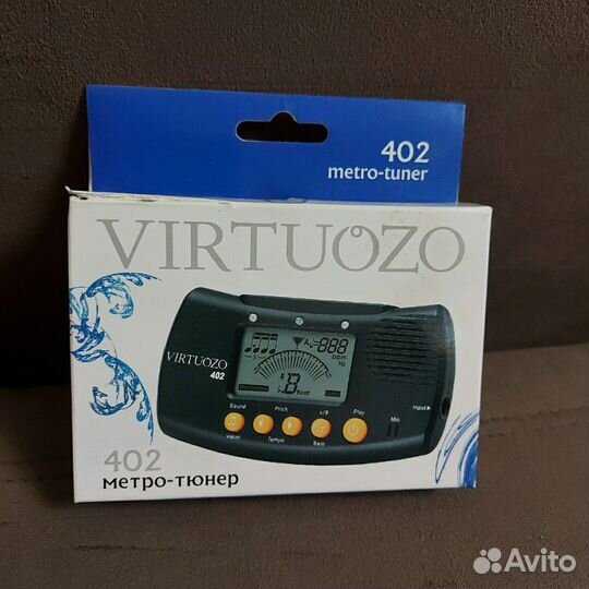 Тюнер+Метроном хроматический virtuozo402