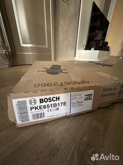 Варочная панель электрическая bosch